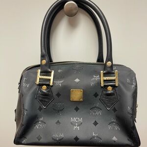 Vintage MCM Boston Bag